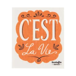 Lavette suédoise "C'est la vie"