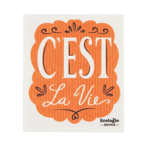 Lavette suédoise "C'est la vie"