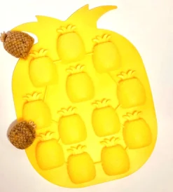 Moule à gâteries pour chien Ananas jaune par Mme Gâteries