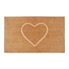 Paillasson coeur engravé