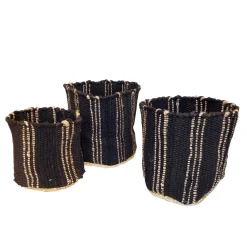 Panier de rempotage Naya noir