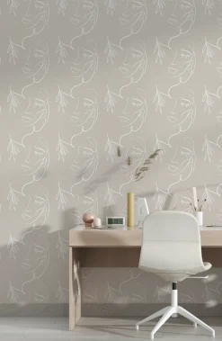 Papier peint Femina
