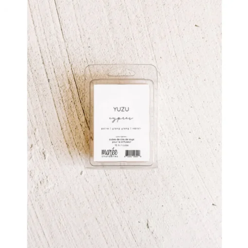 Pastille de cire Yuzu | Cyprès