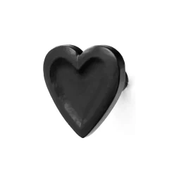 Poignée en coeur noir