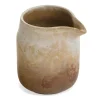 Pot à lait en porcelaine antique beige