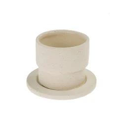 Pot en argile Blanc