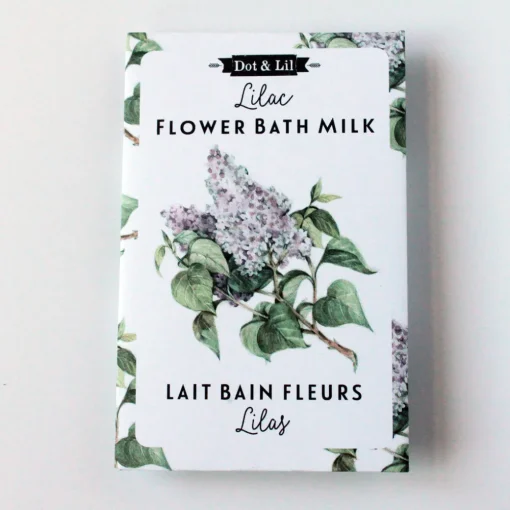 Sachet de lait de bain lilas par Dot & Lil