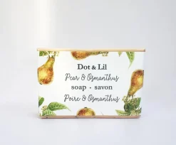 Savon Poire et osmanthus