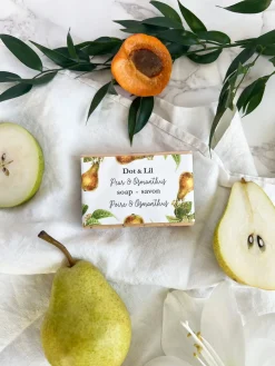 Savon Poire et osmanthus