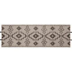 Tapis de couloir géométrique