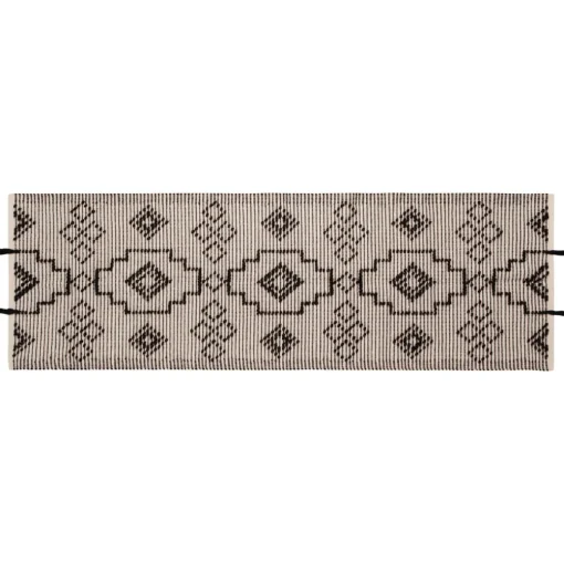 Tapis de couloir géométrique