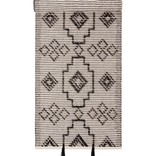 Tapis de couloir géométrique