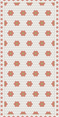 Tapis de vinyle Petite fleur rose
