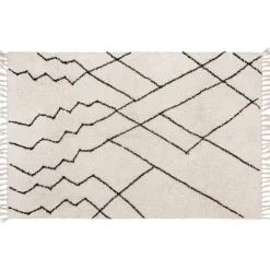 Tapis en coton Tufté