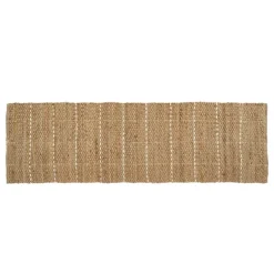 Tapis en jute Cliffside blanc