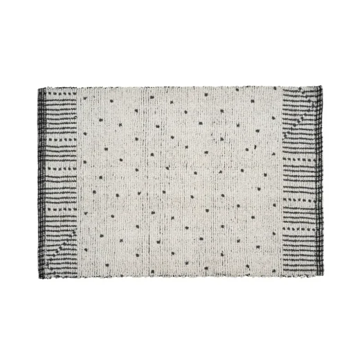 Tapis moderne à pois