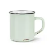 Tasse à café Enamel menthe