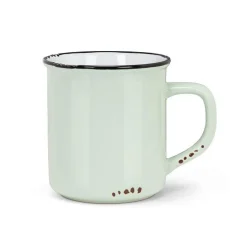 Tasse à café Enamel menthe