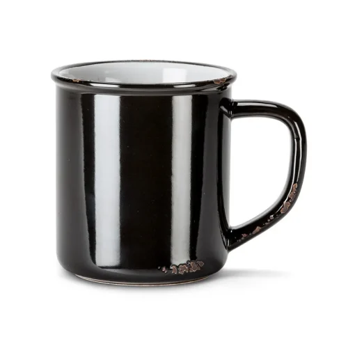 Tasse à café Enamel noire