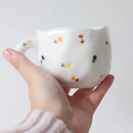 Tasse tulipes colorées