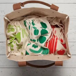 Trio de sacs à fruist et légumes