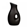 Vase en céramique Noir
