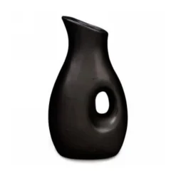 Vase en céramique Noir