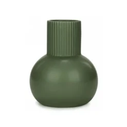 Vase en céramique vert