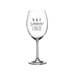 Verre à vin avec pied 5à7