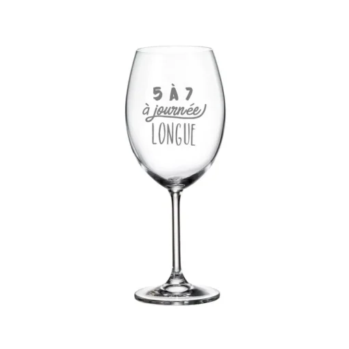 Verre à vin avec pied 5à7