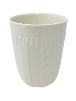 Verre tricot blanche